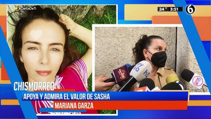 Mariana Garza aplaude a Sasha Sokol por denunciar caso de Luis de Llano