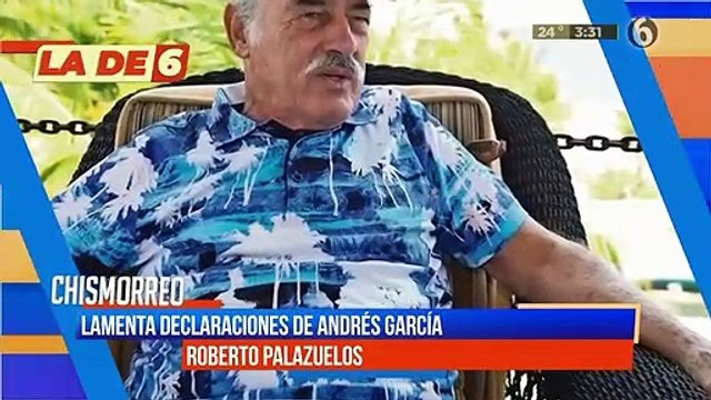 Roberto Palazuelos le responde a Andrés García