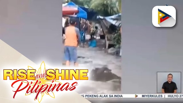 Lalaki na nag-amok sa burol ng anak habang winawasiwas ang kanyang itak, nakunan ng video