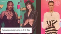 Ludmilla, Camila Queiroz, João Guilherme e mais! Famosos marcam presença no 'MTV Miaw'. Fotos!