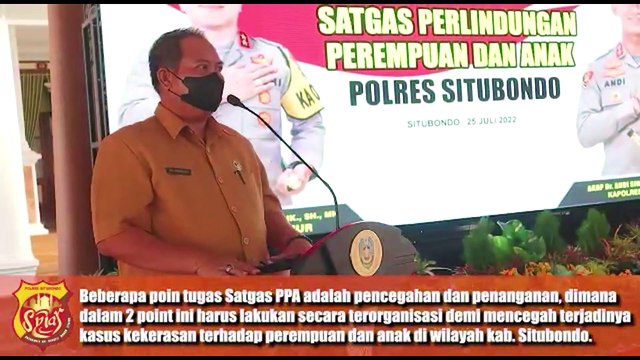 Lunching Satgas Perlindungan Perempuan Dan Anak Kabupaten Situbondo