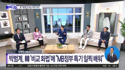 박범계 “한동훈, 막무가내…자기 프레임 짜고 주장”