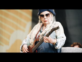 Joni Mitchell Performs Surprise Show at Newport Folk Festival