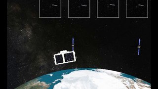 Depicting NEOSSat's mission. Canada is currently building NEOSSat (the Near-Earth Object Surveillance Satellite)