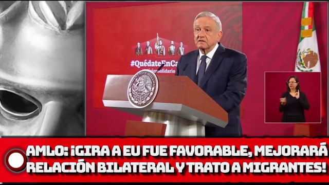 AMLO: ¡Gira de trabajo a EE. UU., favorable para México; mejorará relación bilateral y trato a migrantes mexicanos!
