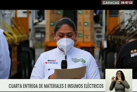 Distribuirán en el país 387 transformadores y más de 5 mil luminarias LED para las comunidades