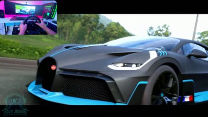 Video herunterladen: Bugatti chiron e Pagani Zonda  destrui.......| Forza Horizon 5 | Logitech g923 trueforce