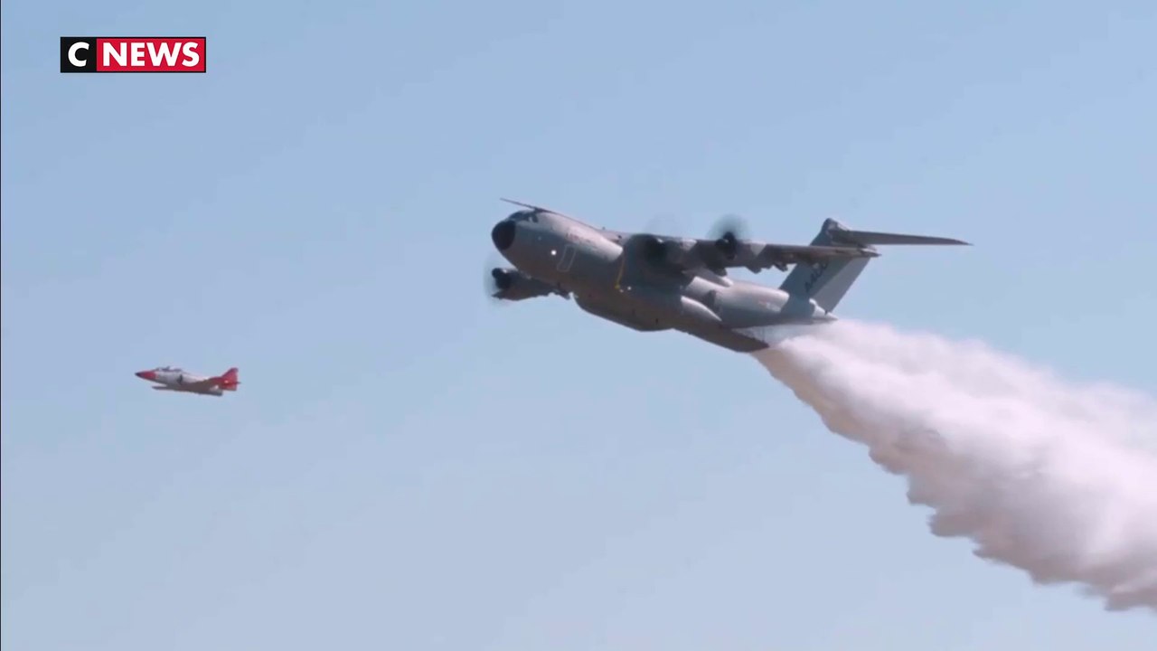 Incendies : un A400M transformé en Canadair par Airbus pour lutter contre les flammes