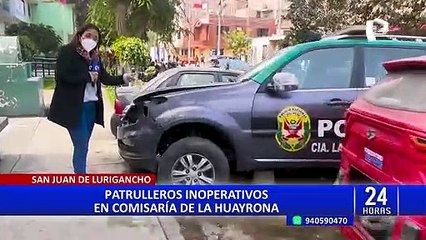 Download Video: SJL: reportan patrulleros abandonados pese a la inseguridad ciudadana