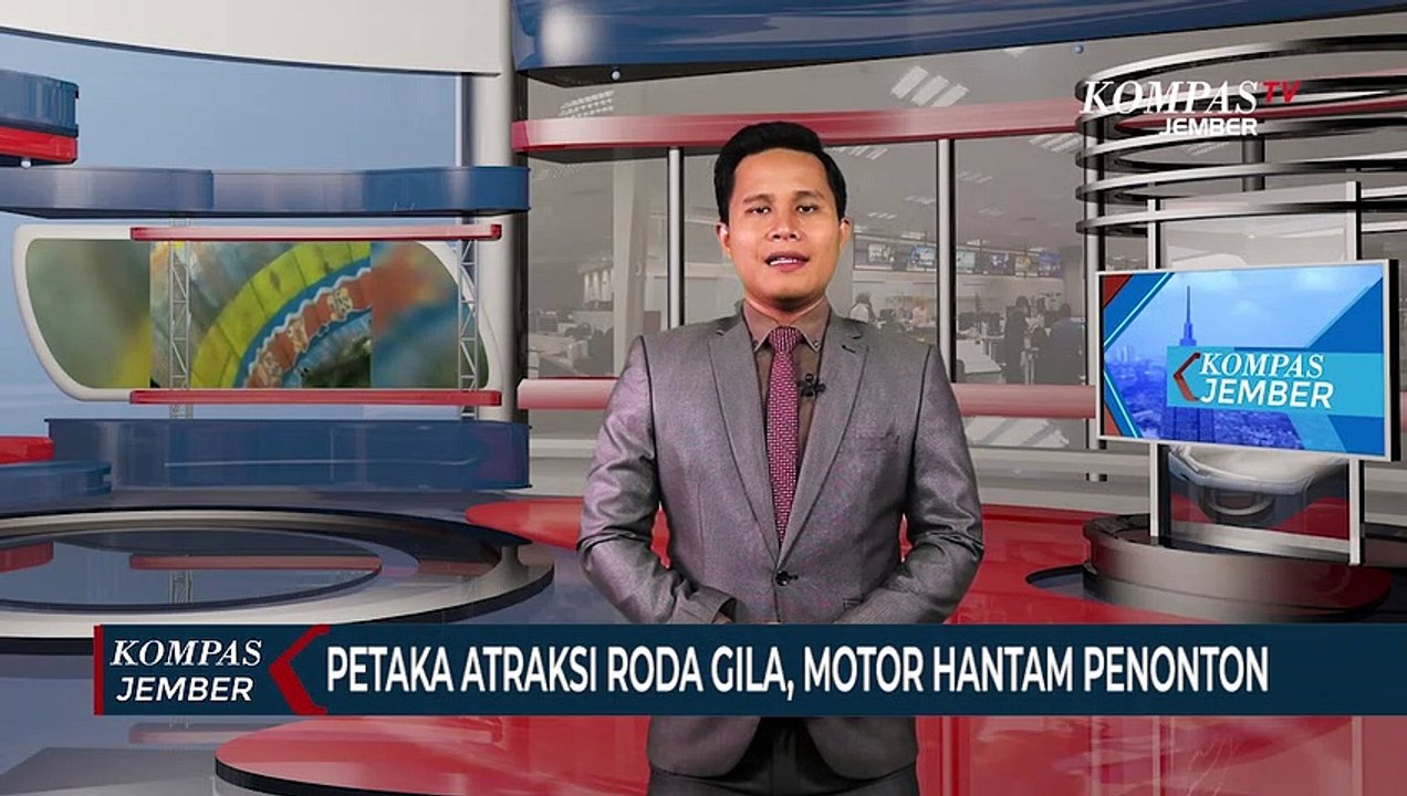 Atraksi Roda Gila Berubah Petaka, Motor Hantam 3 Penonton