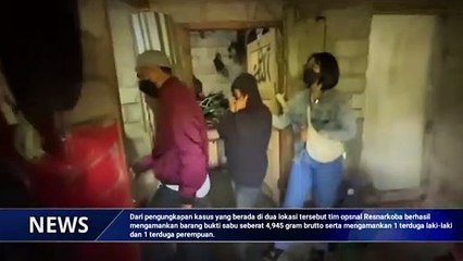 Tidak Kapok Dua Bulan Bebas, Pria Ini Kembali Ditangkap Polres Mataram Akibat Jual Sabu