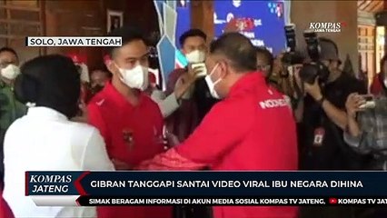 Gibran Tanggapi Santai Video Viral Ibu Negara Dihina