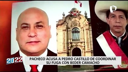 Beder Camacho se puso a derecho ante el Ministerio Público