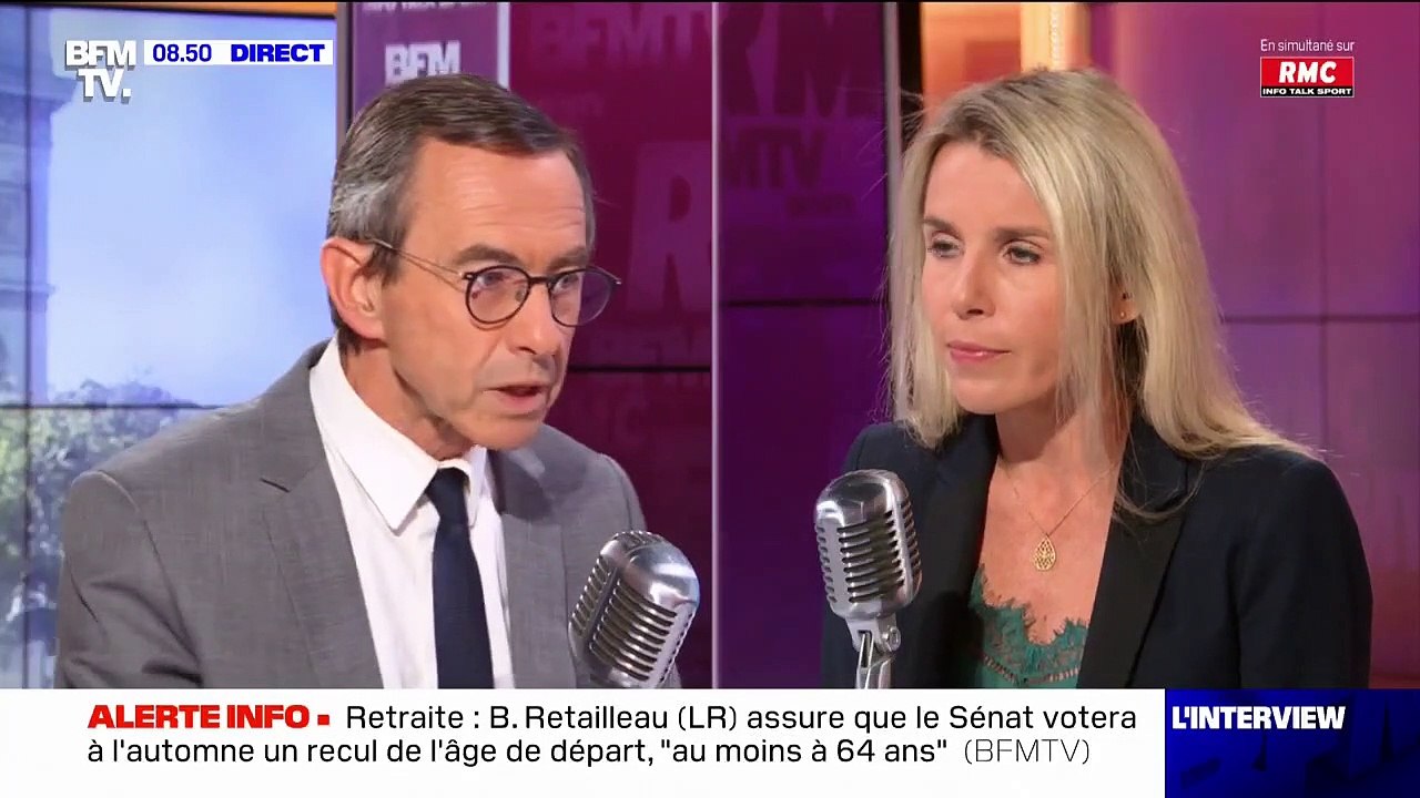 Bruno Retailleau: "Il y aura un texte sur l'immigration à la rentrée en première lecture au Sénat"