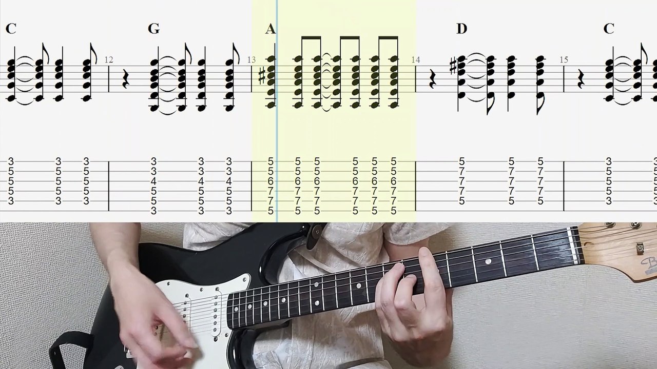 The Beatles - The Night Before Guitar Tabs