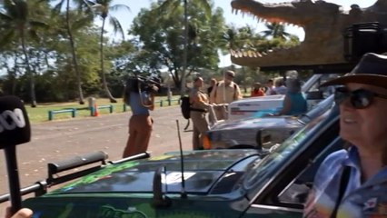 Raising money for kids in Darwin to Alice Springs bash