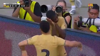 Resumen y highlights del Barça-Juventus (2-2) de la gira norteamericana / FCB