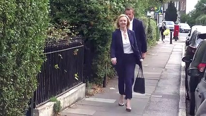 Liz Truss seen for first time since TalkTV incident