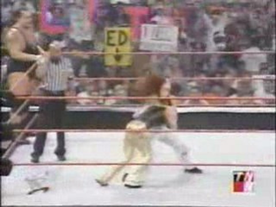 Matt Hardy & Lita with Jeff Hardy Vs Big Show & Trish