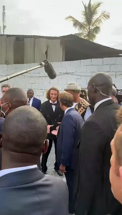 Joalukas Noah a rencontré le président de la république au Cameroun. @ Instagram / Joalukas Noah