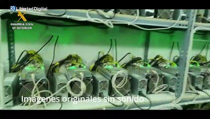 La mayor granja de criptomonedas hallada en Sevilla es desactivada por la Guardia Civil