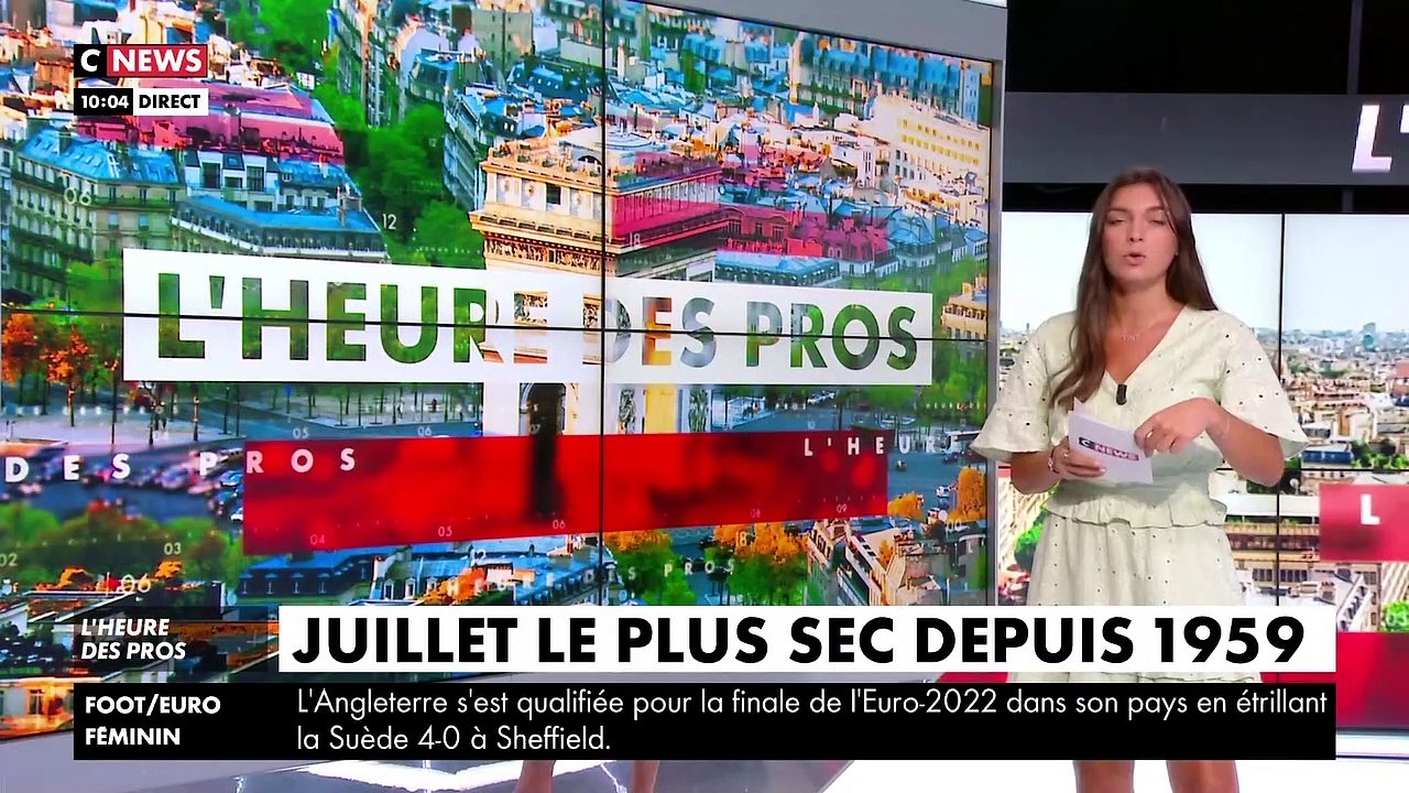 La France en passe de vivre son mois de juillet le plus sec depuis 1958 - Il est tombé en moyenne huit millimètres de précipitations du 1er au 25 juillet, un "déficit énorme de précipitations", selon Météo France