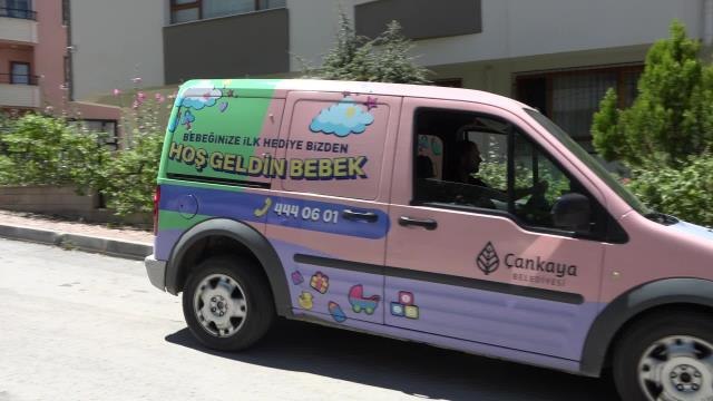 Çankaya Belediyesi'nden Yeni Bebeği Olan Ailelere, 'Hoş Geldin Bebek' Seti