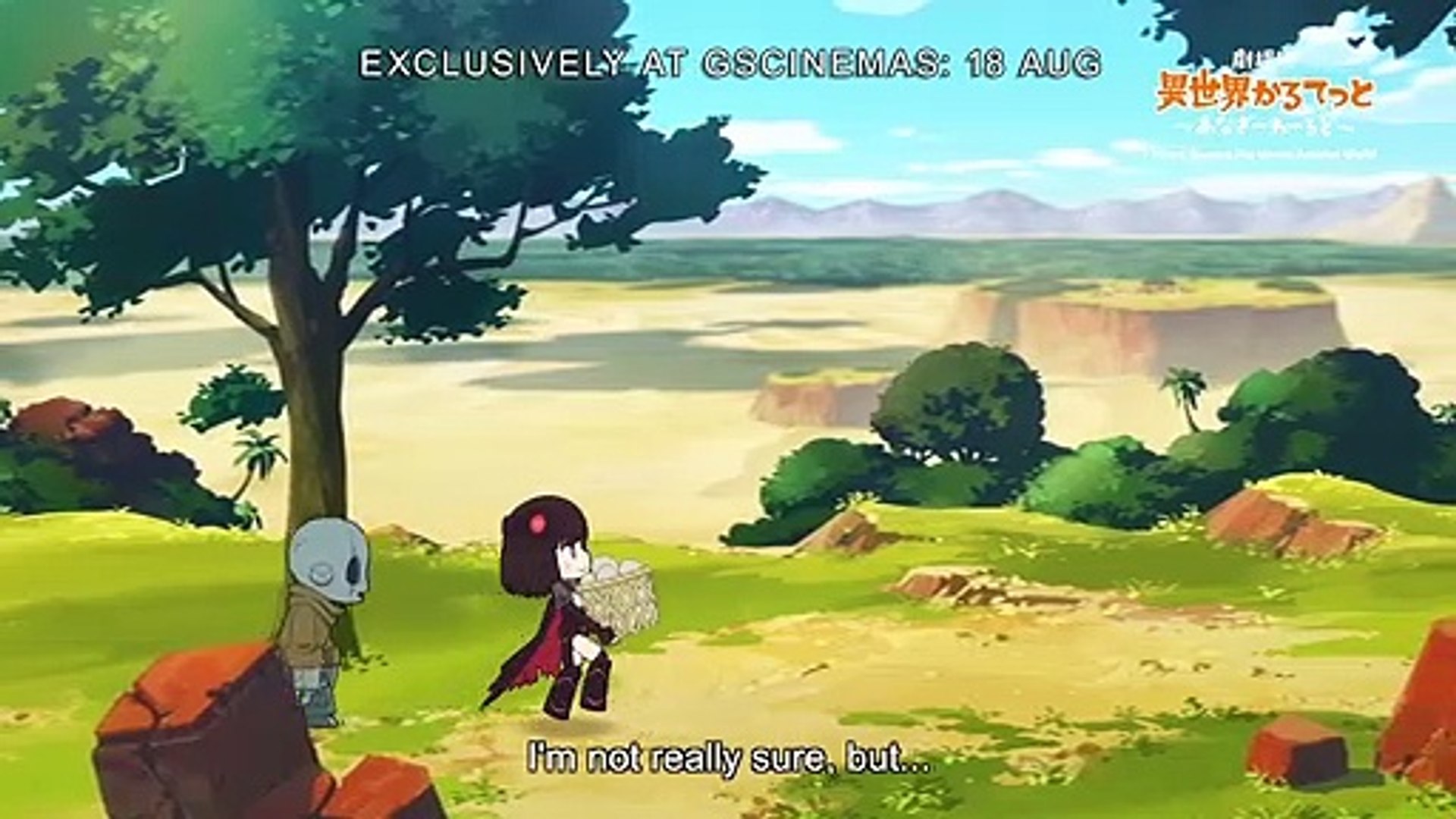 Trailer revela data de estreia do filme anime de Isekai Quartet