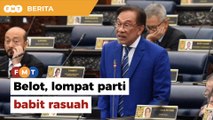 Selain belot, isu lompat parti turut babit rasuah, dakwa Anwar