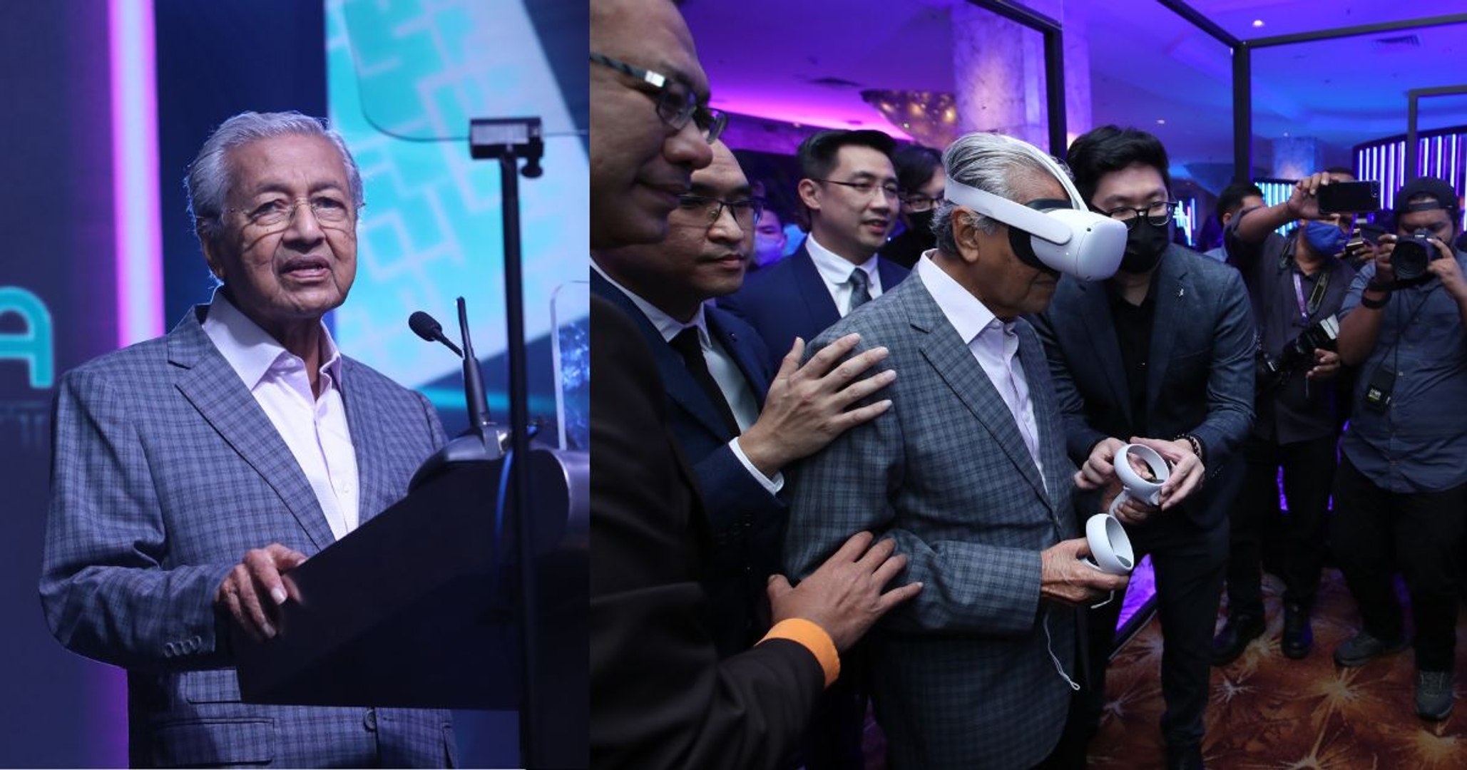 ⁣Tun Dr Mahathir Mohamad Jadi Pemimpin Pertama Tinggalkan Jejak Legasi Di Metaverse