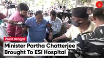 WB Minister Partha Chatterjee, Arpita Mukherjee Brought To ESI Hospital For Medical Examination