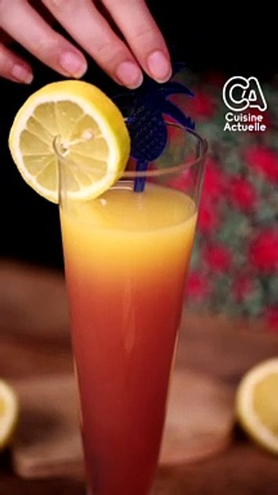 CUISINE ACTUELLE - Tequila sunrise