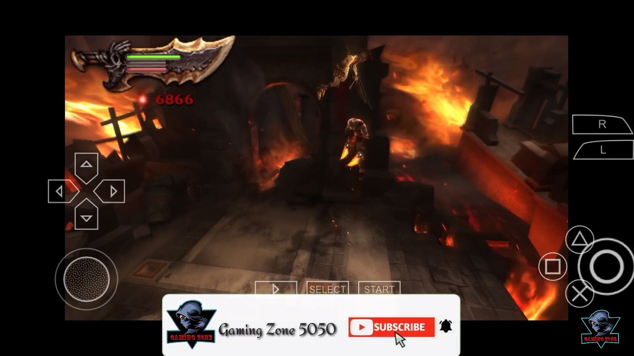 God of war/Ghost of sparta | PPSSPP emulator gameplay | Part 12 | Gaming Zone 5050