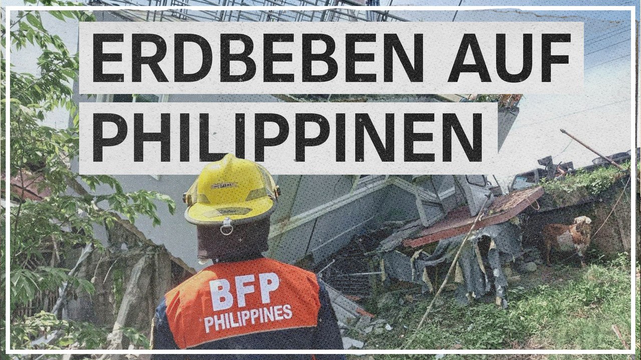 Erdbeben erschüttert Philippinen