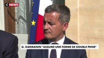 Expulsion des délinquants étrangers : Gérald Darmanin dit assumer une «forme de double peine»