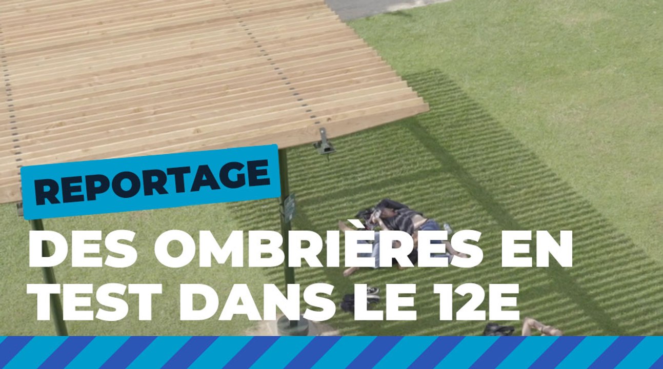 Des ombrières en bois expérimentées à Paris | Paris se transforme   | Ville de Paris