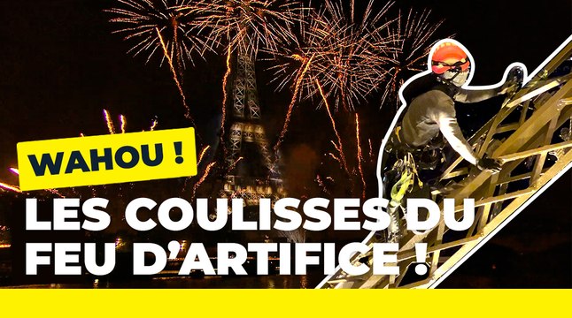 Dans les coulisses du feu d'artifice du 14 juillet | Paris, ville lumière ❤️ | Ville de Paris