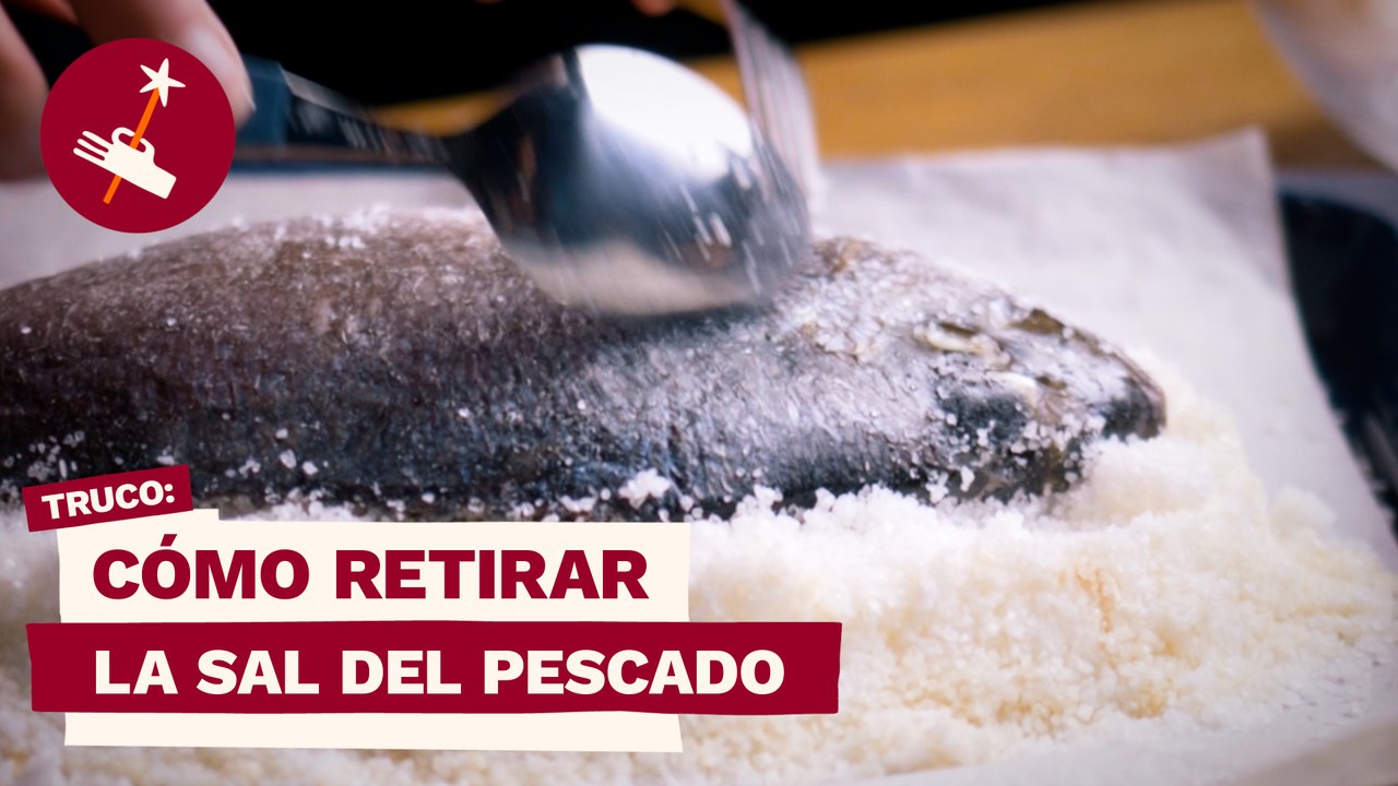 Truco - Retirar la sal del pescado