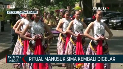 Ritual Manusuk Sima Untuk Peringati Hari Jadi Kota Kediri ke 1143