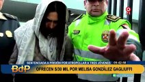 Mininter ofrece S/ 30,000 de recompensa por Melisa González Gagliuffi