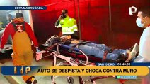 San Isidro: Dos mujeres quedan heridas tras accidente en la Vía Expresa