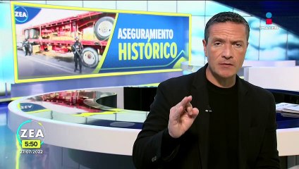 Golpe al narco: realizan histórico decomiso de cocaína en CDMX