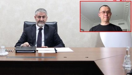 Bakan Nebati, dünyanın en büyük kripto para borsalarından Binance'in CEO'su Zhao ile görüştü