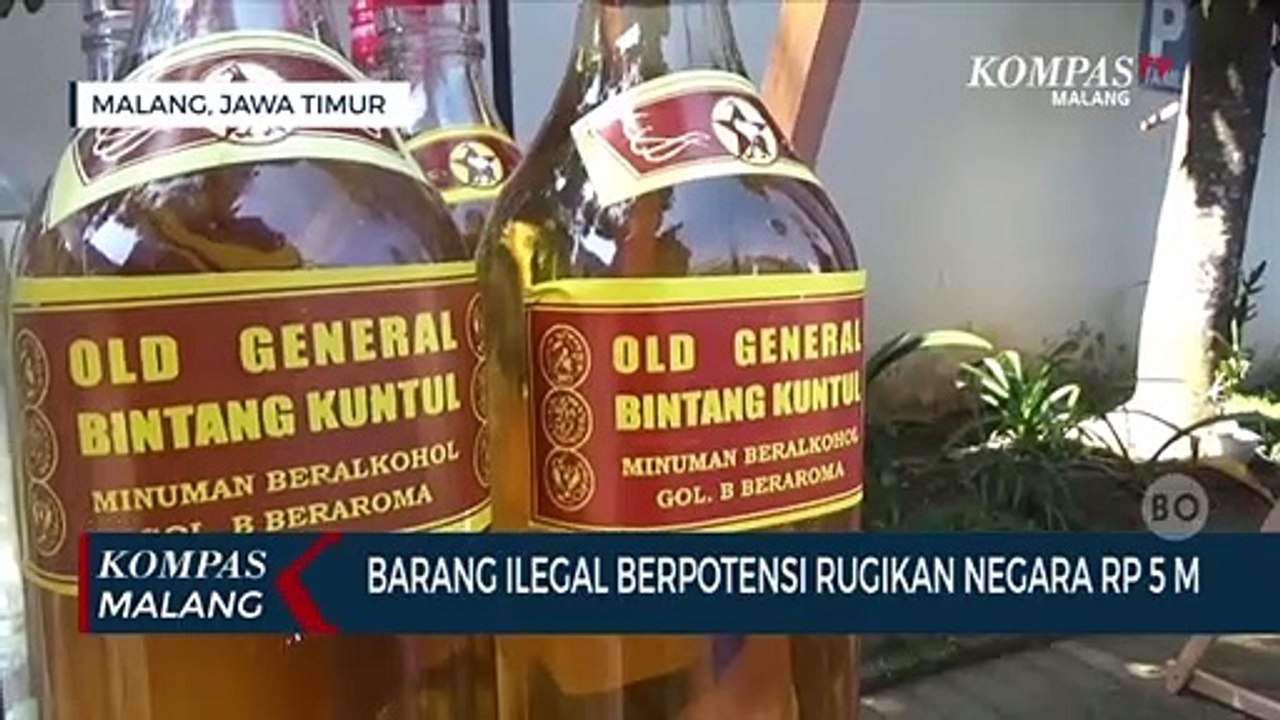 Bea Cukai Jatim Musnahkan 9 Juta Batang Rokok dan Ratusan Liter Miras Ilegal