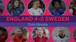 England 4-0 Sweden Data Review