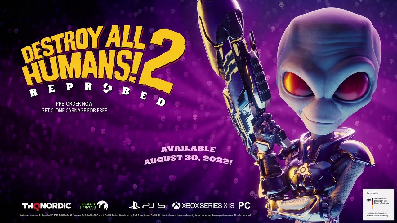 Destroy All Humans 2 : Reprobed - Bande-annonce des niveaux