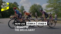 L'échappée / The breakaway - Étape 4 / Stage 4 - #TDFF2022