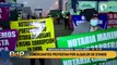 Santa Anita: Comerciantes del Gran Mercado Mayorista protestan por alquiler de stands