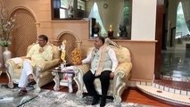 भारतीय जनता पार्टी के राष्ट्रीय महामंत्री तरुण चुघ ने आज सतीश पूनिया से उनके निवास पर जाकर की मंत्रणा
