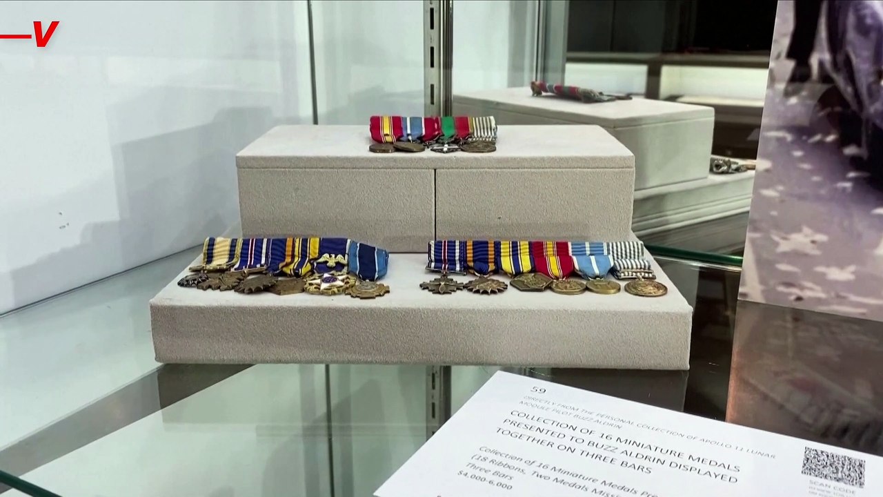 Buzz Aldrin Puts Space Artifacts Up for Auction, Fetches Millions